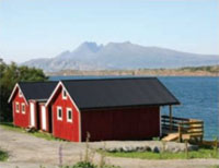 Рыбацкий домик в Лейнес Рорбуер Норвегия